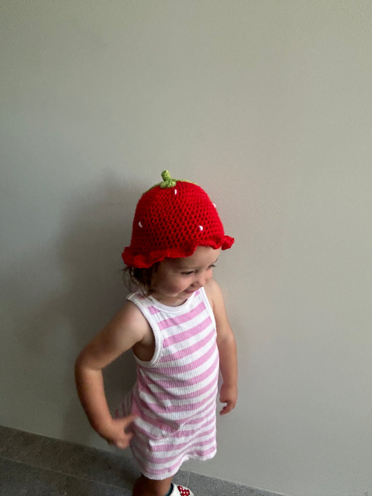 Strawberry hat