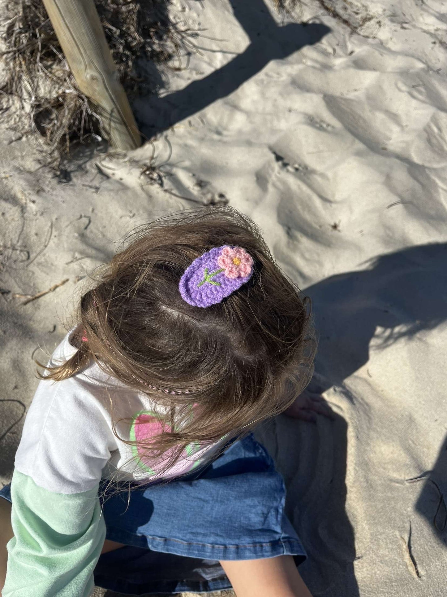 Flower hairclips