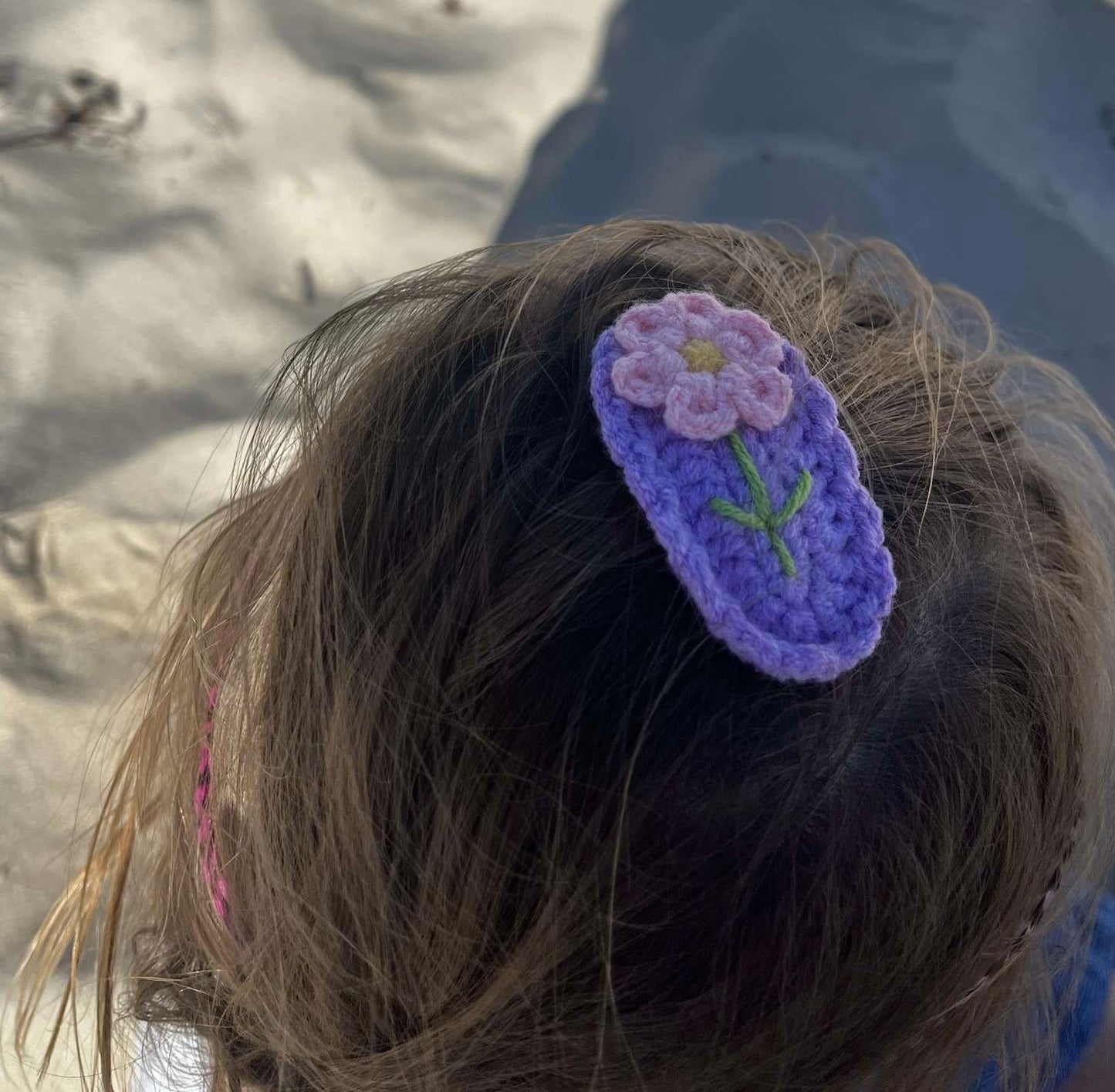 Flower hairclips
