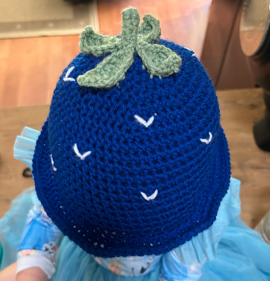 Blueberry bucket hat